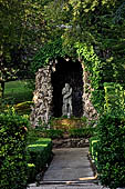 Tivoli - Villa d'Este, la fontana rustica d'inverno